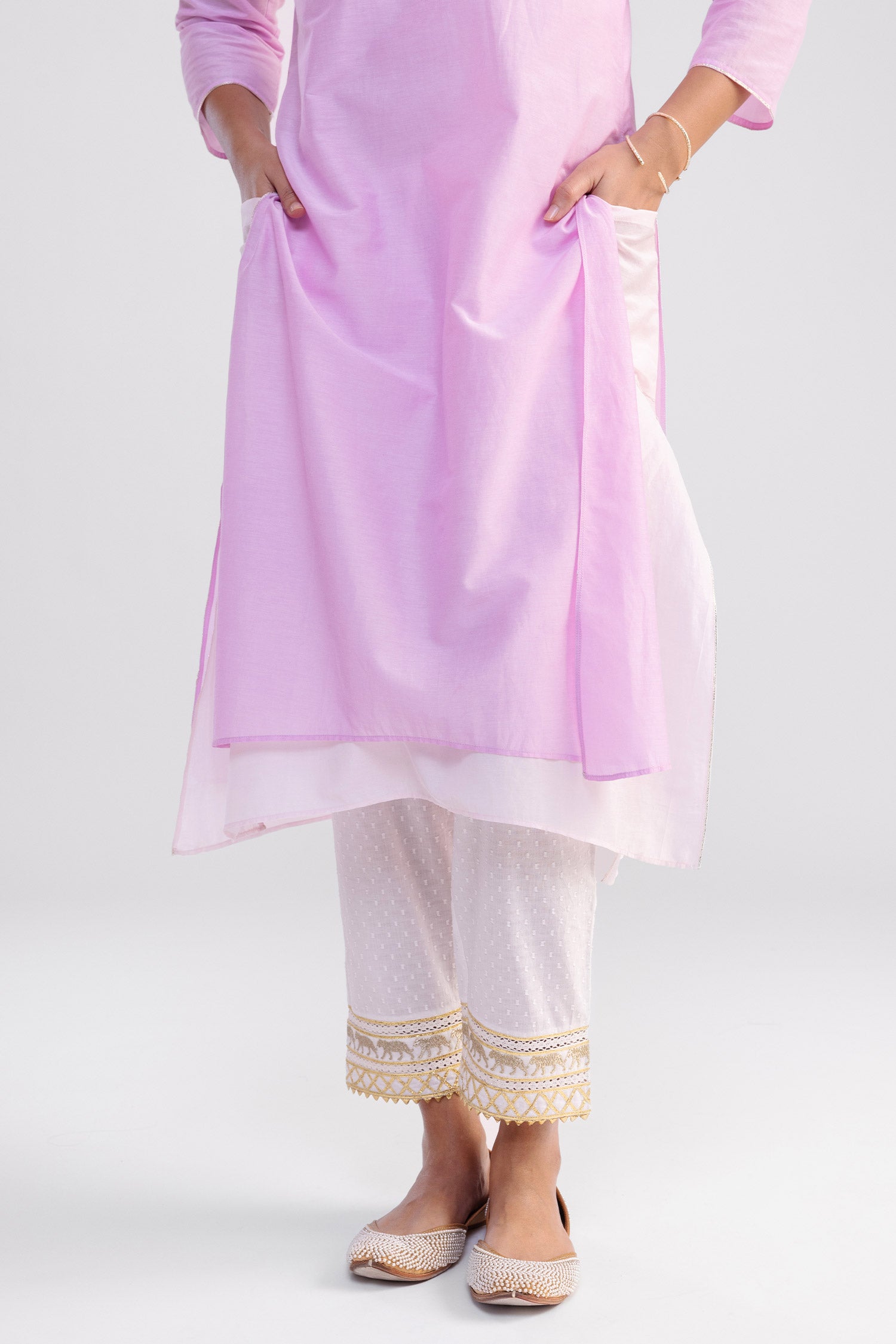 Assagao Lilac Kurta