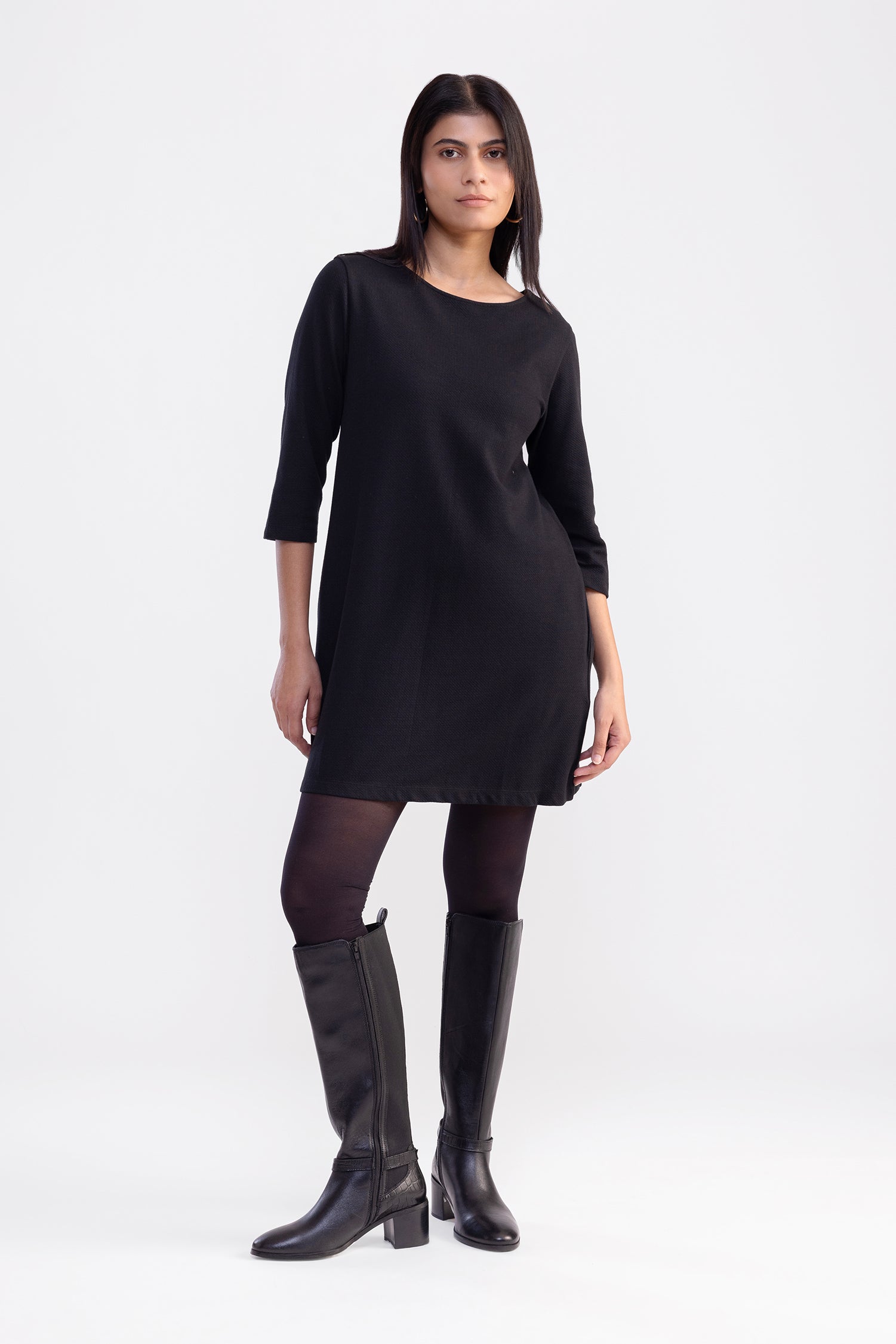 Black Shift Dress