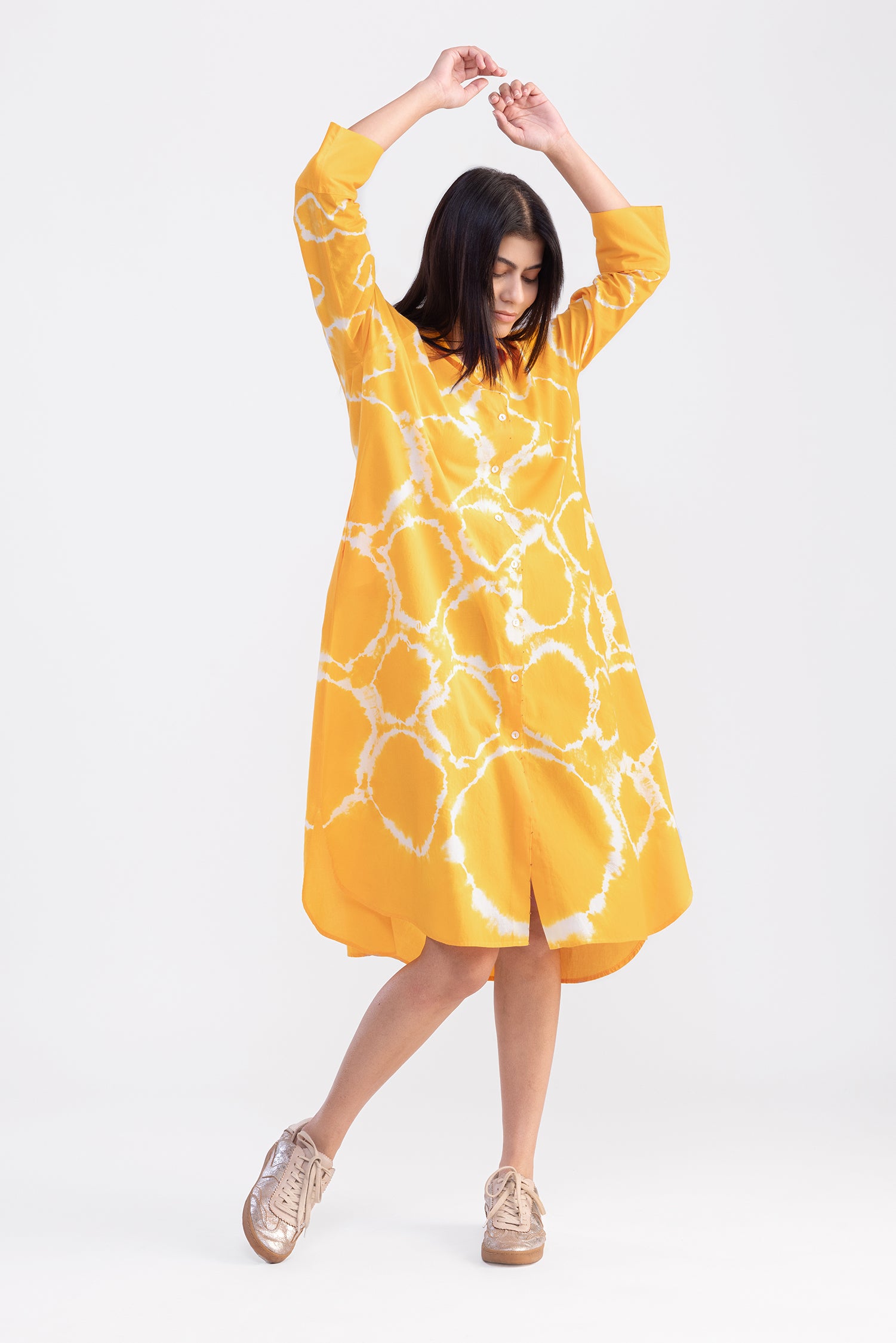 Calm Phuljaari Shirt Dress