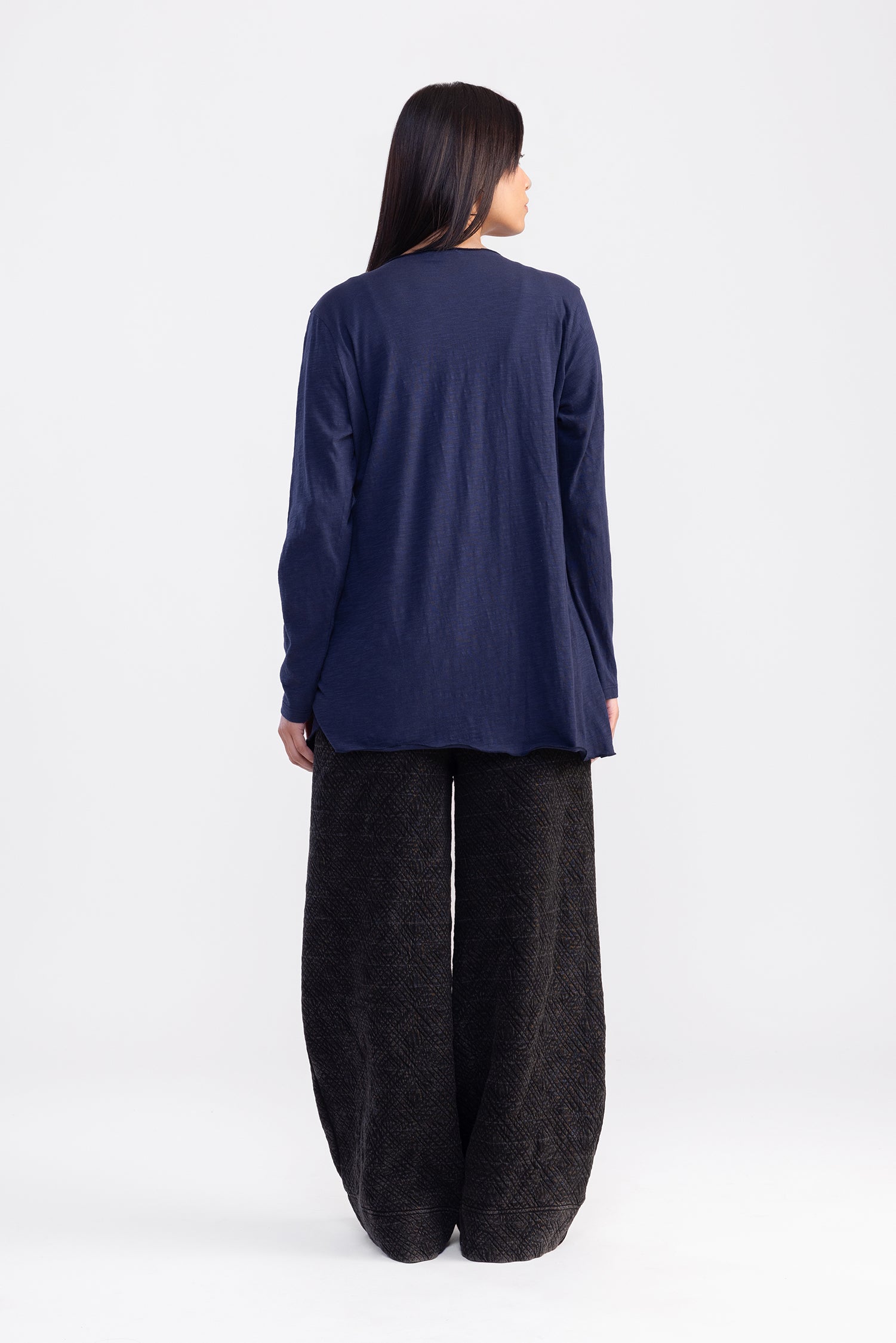 City Wrap Shrug Navy Short