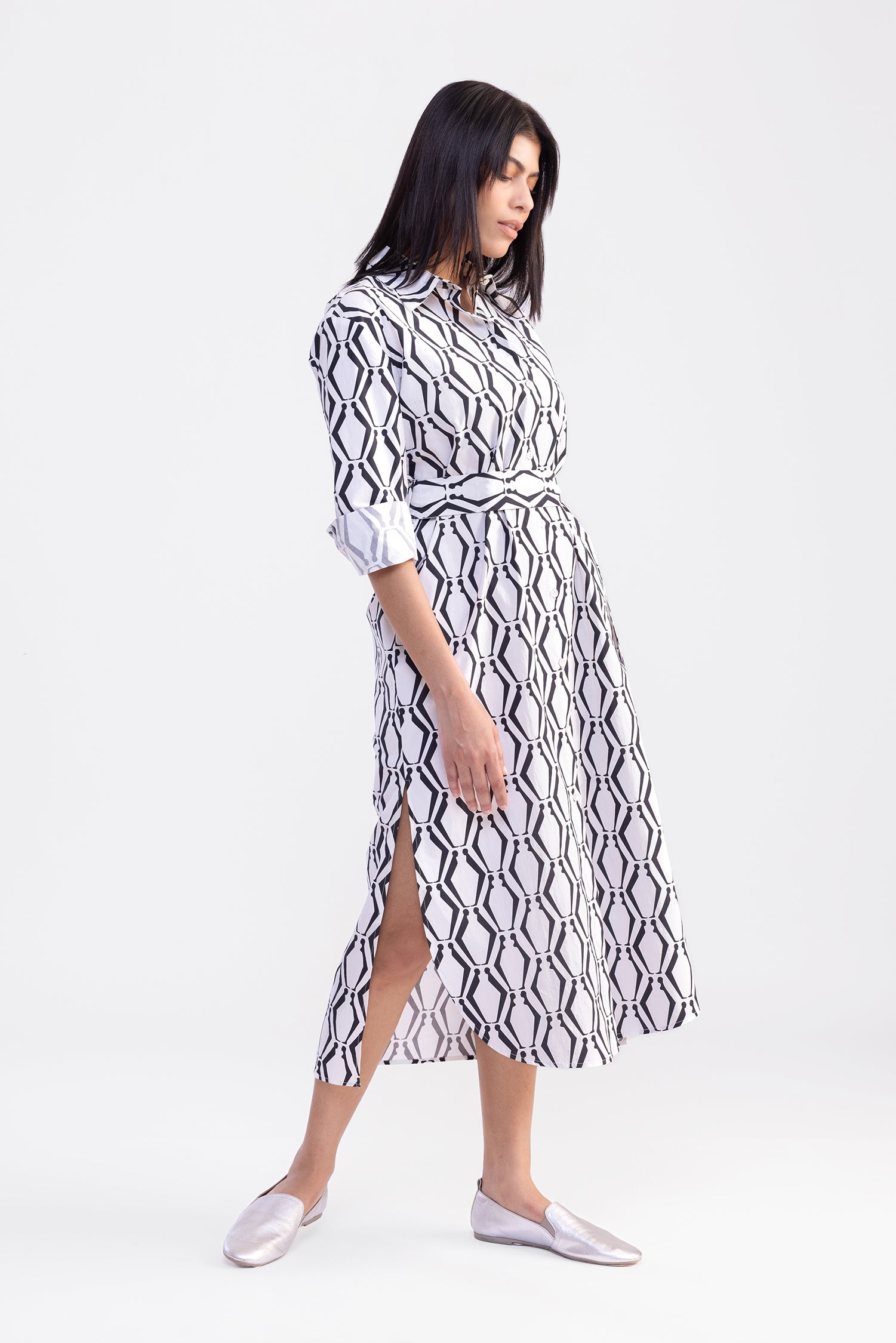 Diamond Joy Shirt Dress