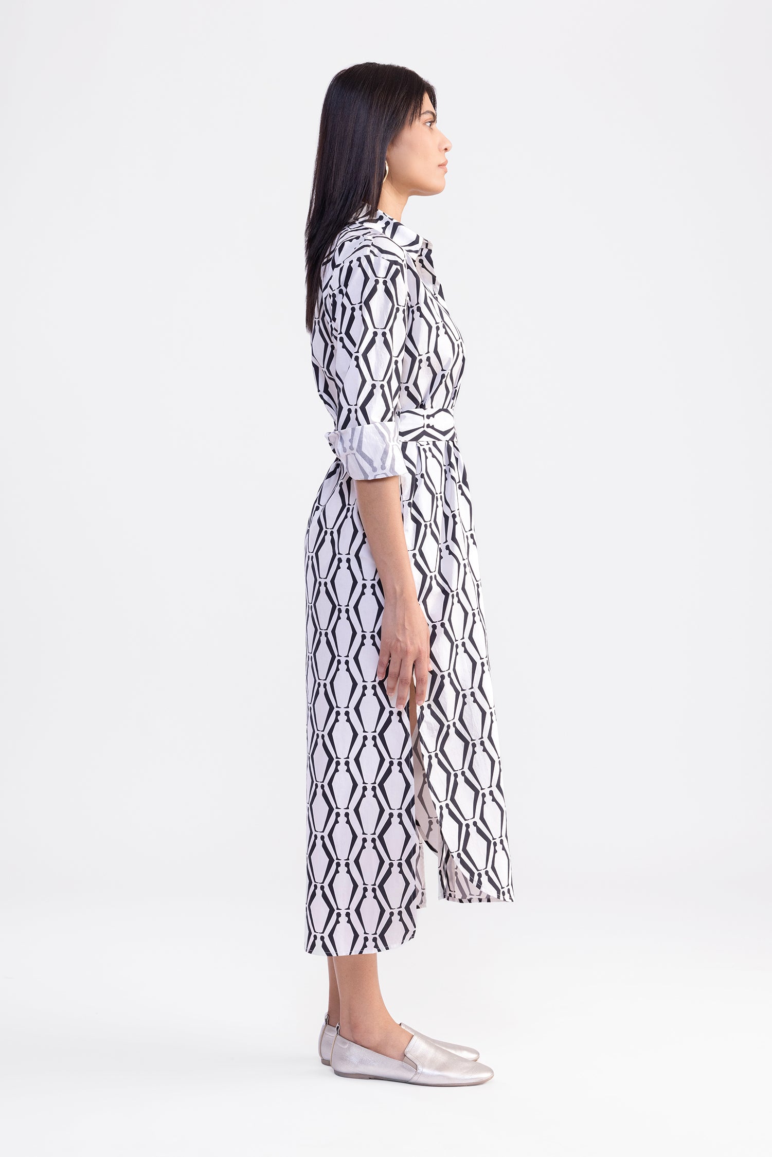Diamond Joy Shirt Dress