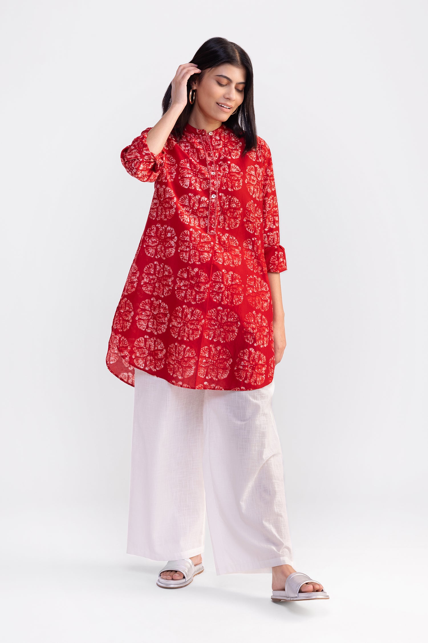 Fame Batik Red Tunic