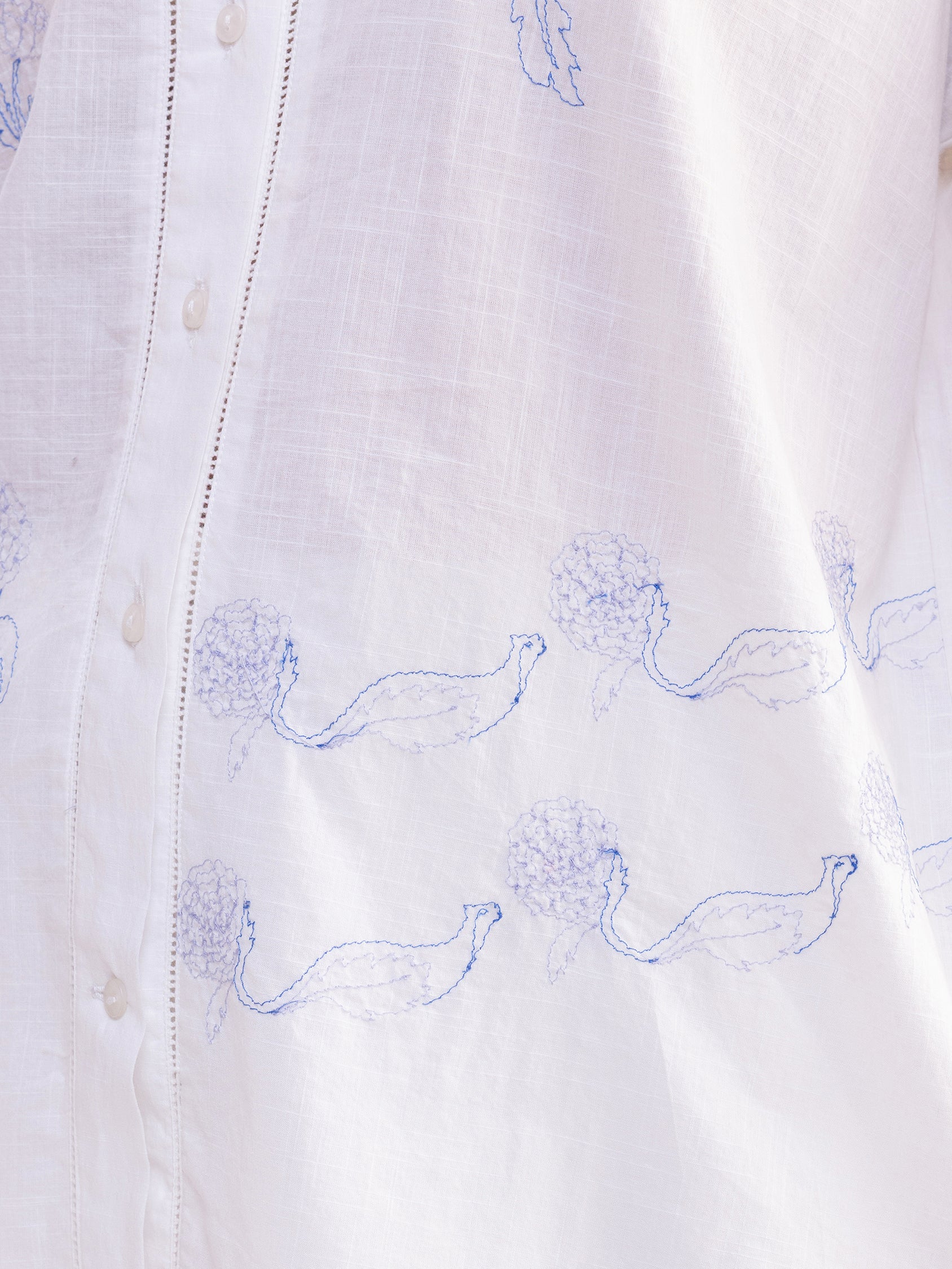 Marigold White And Blue Shirt