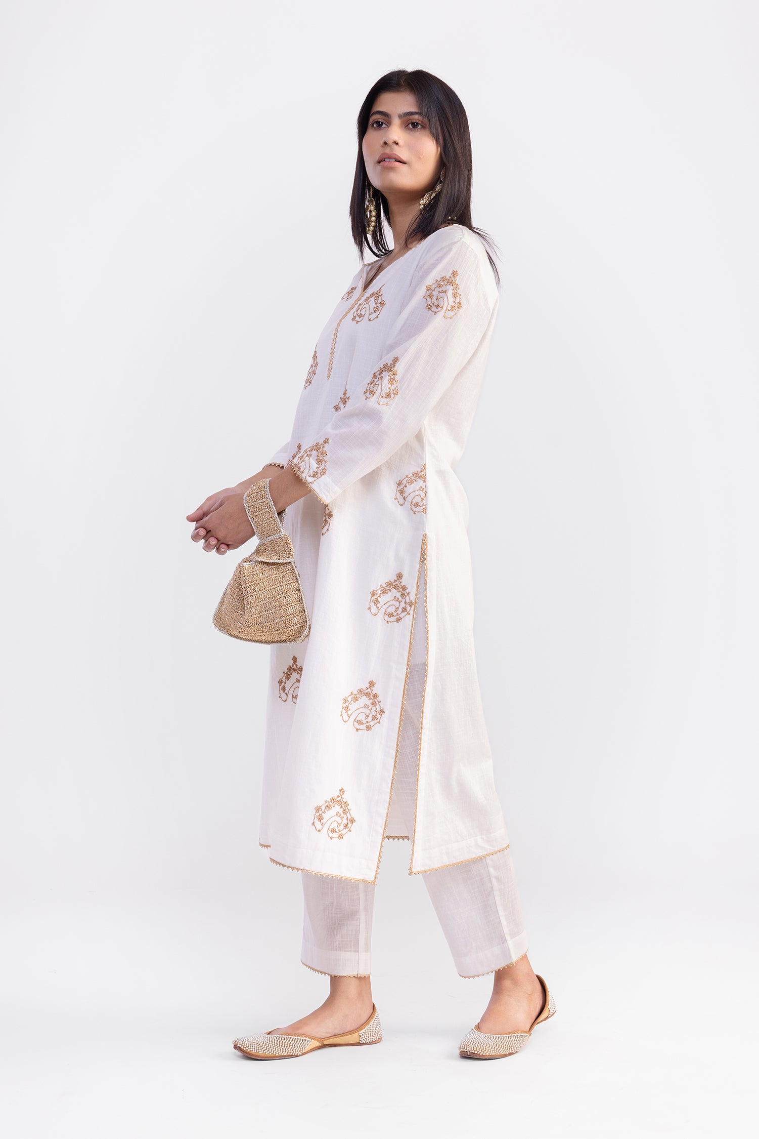 Peacock Kurta Set