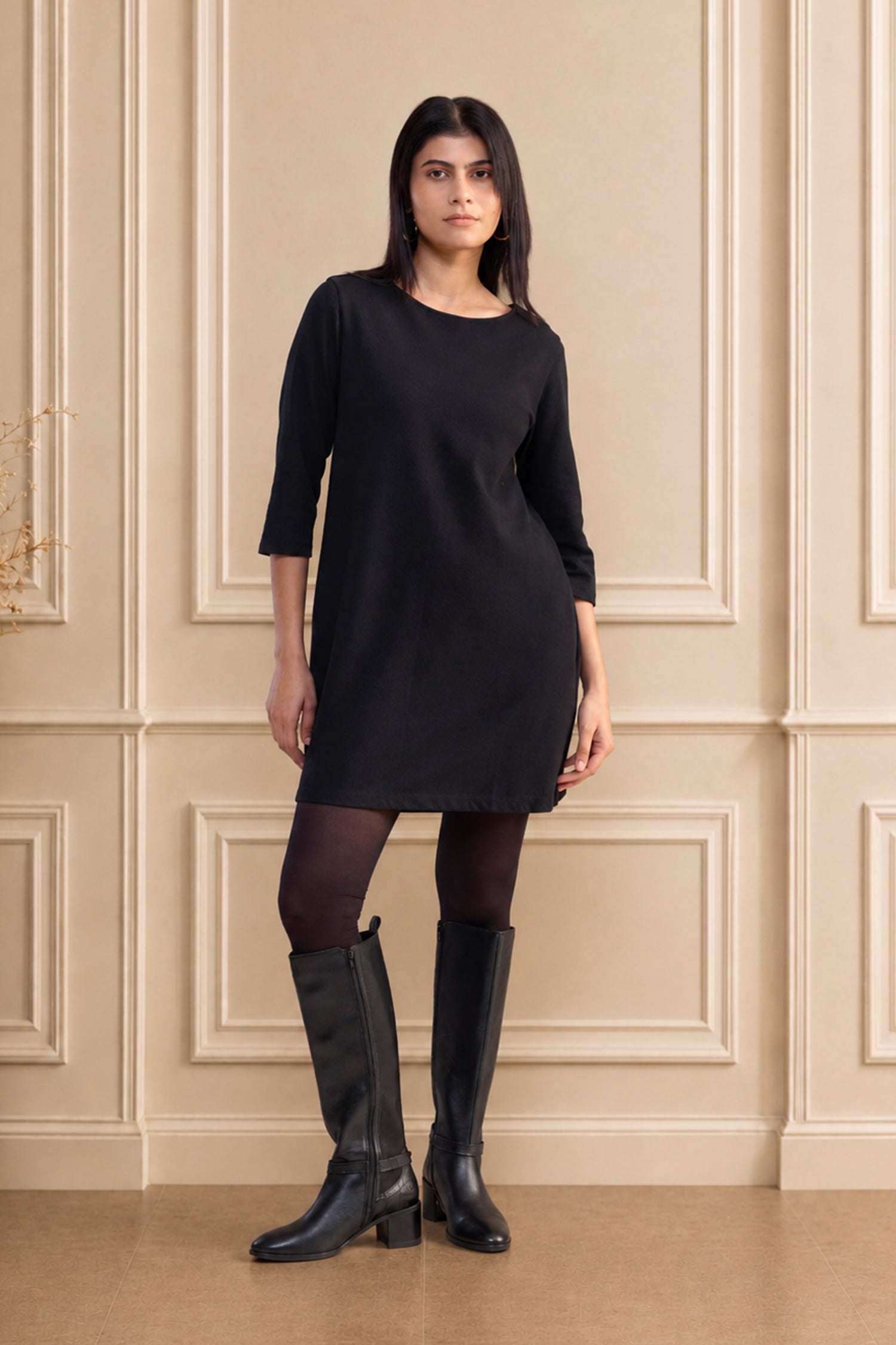 Black Shift Dress