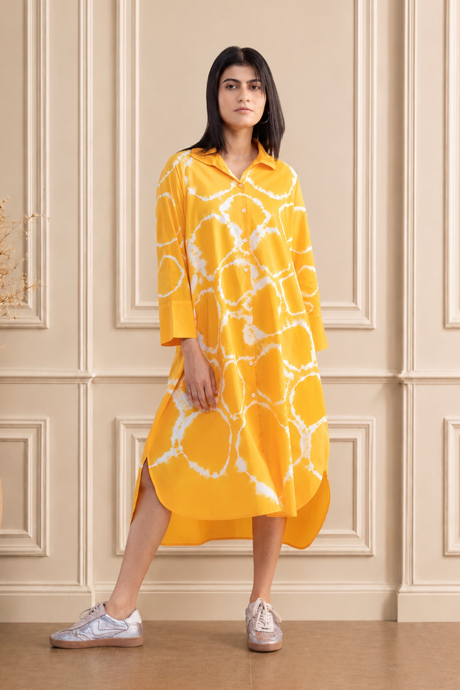 Calm Phuljaari Shirt Dress