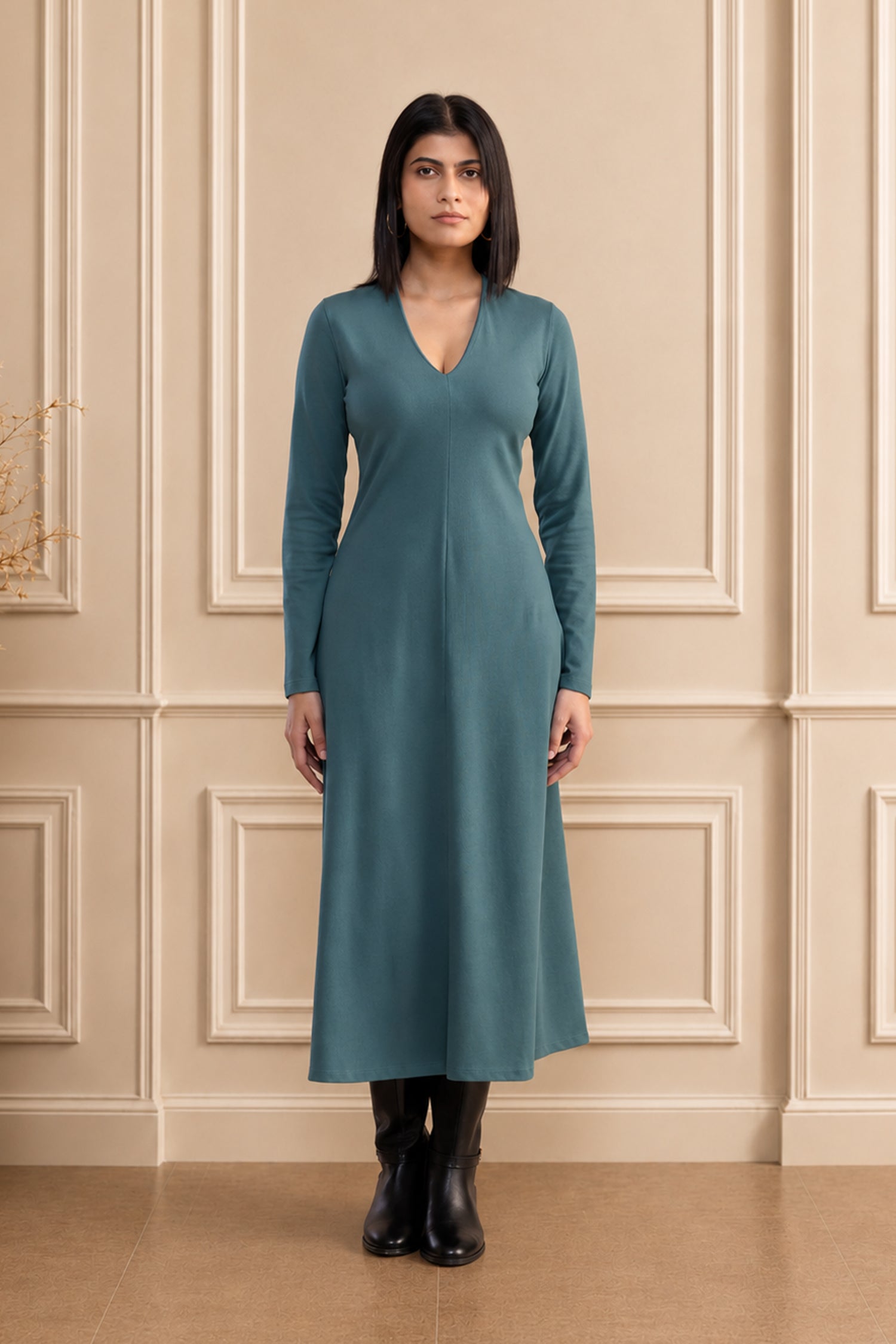 Dalfina Teal Dress