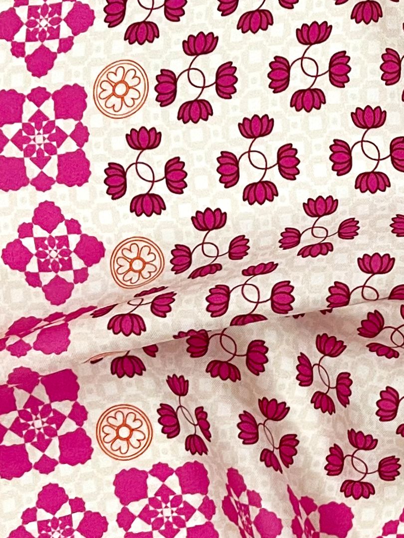 Hampi Pink Pocket Square