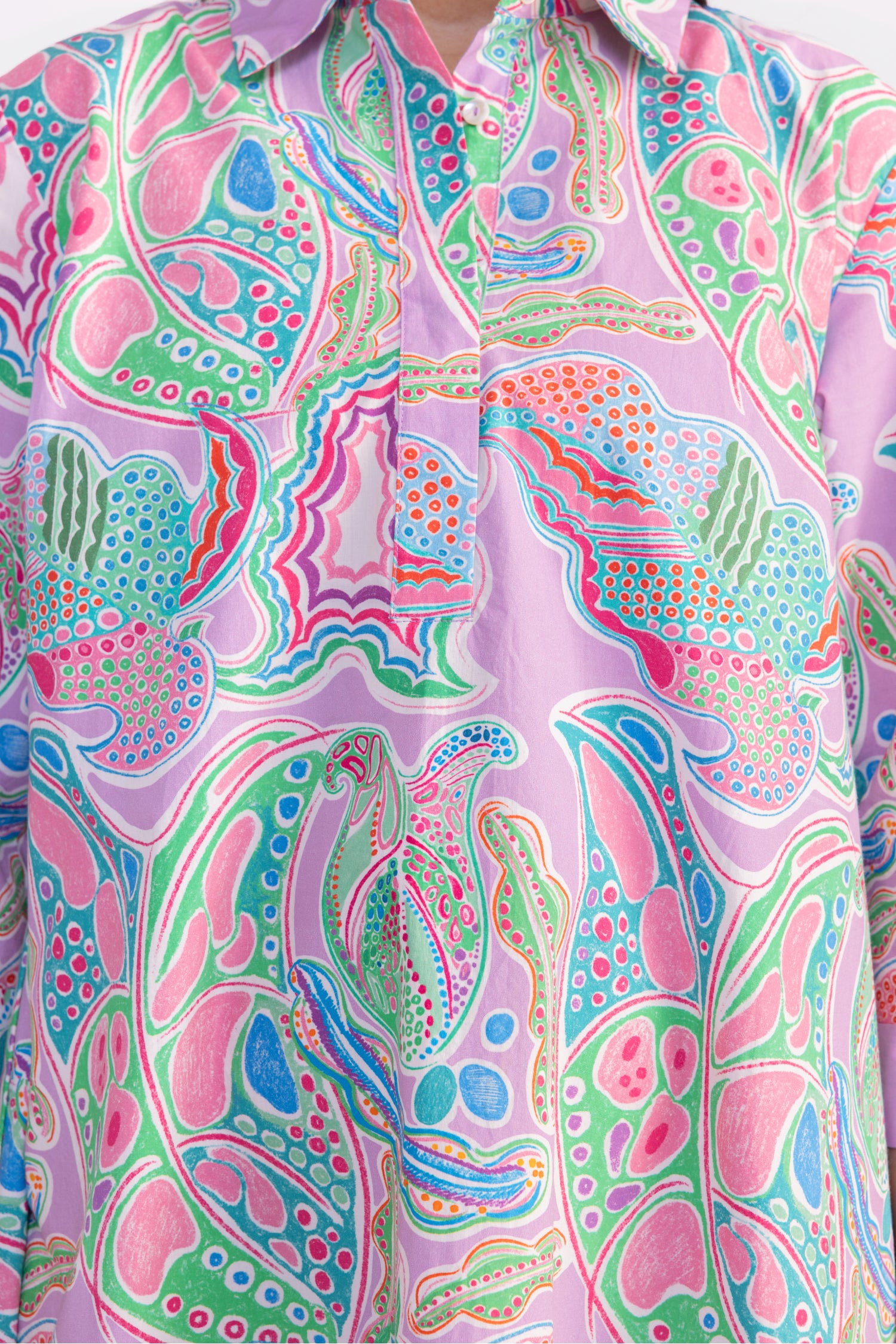 ABUNDANCE RAINFOREST DREAMS SHIRT DRESS