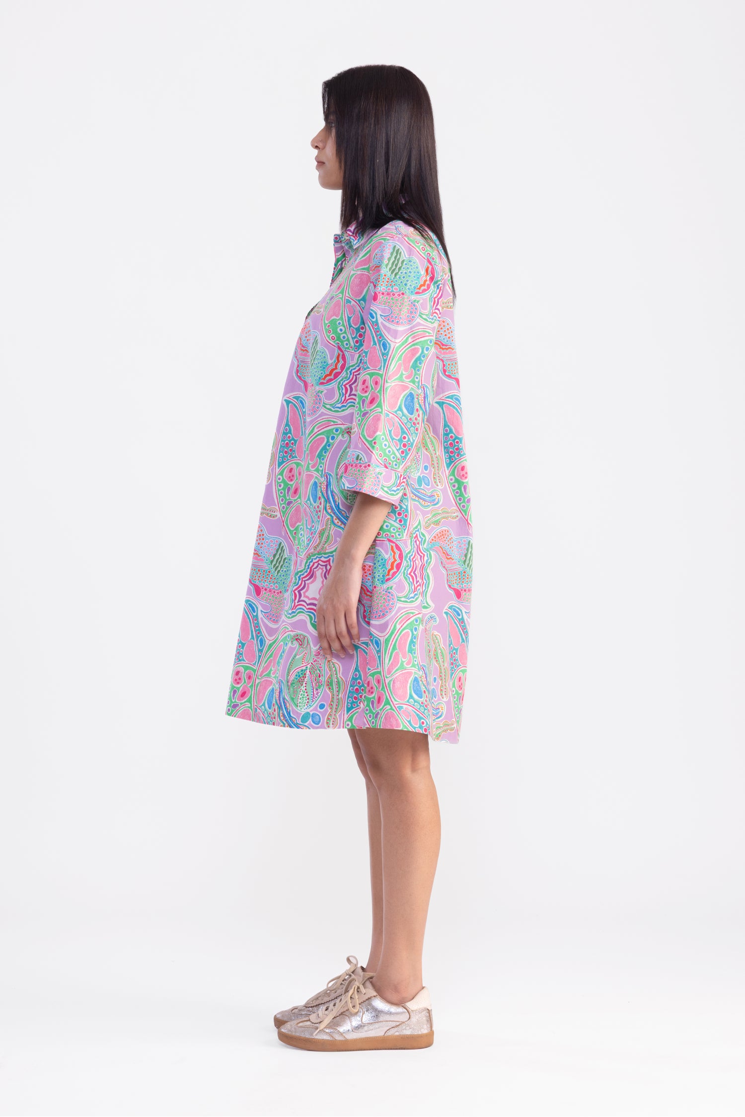 ABUNDANCE RAINFOREST DREAMS SHIRT DRESS
