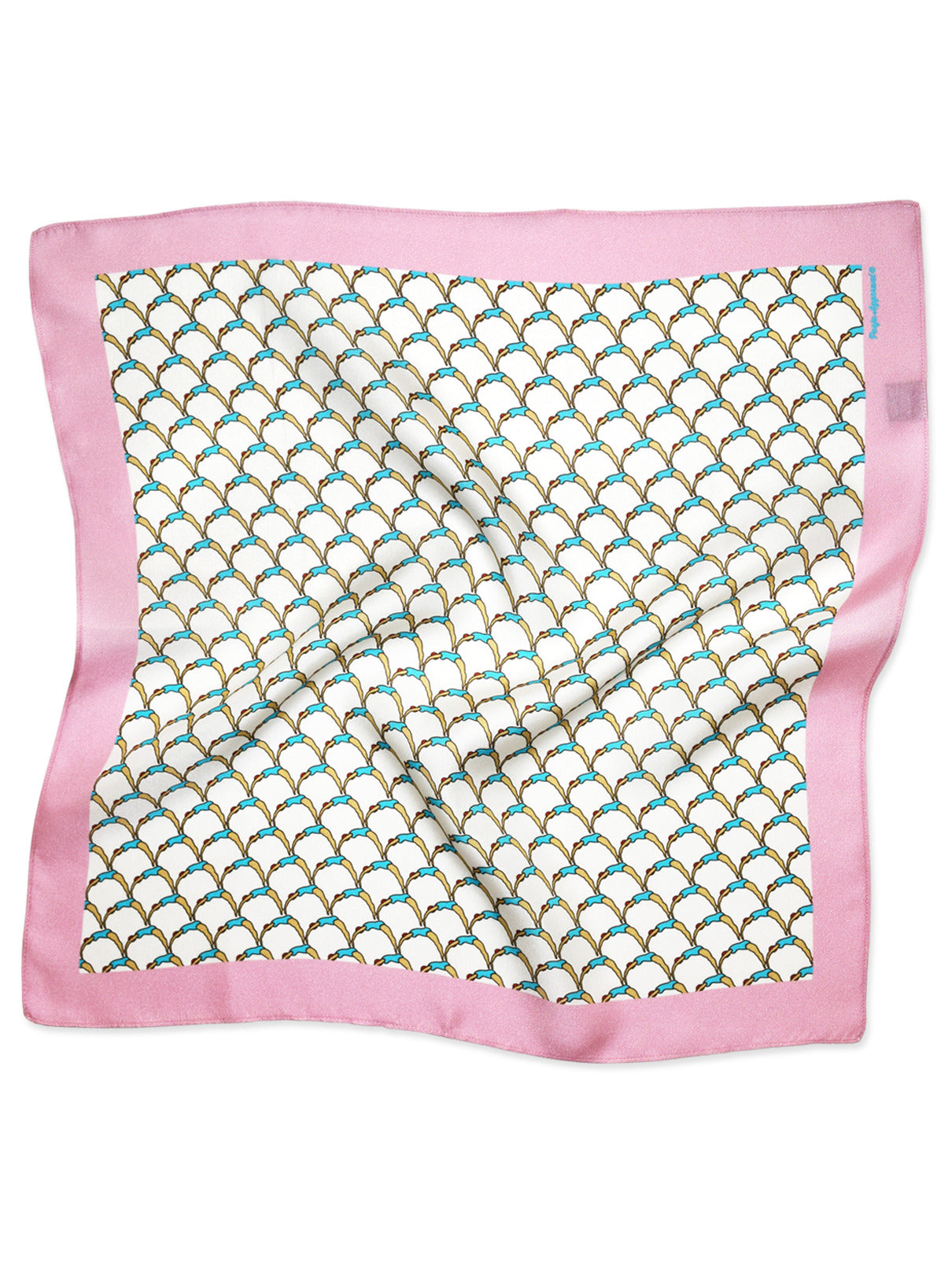 Swimmer Pocket Square