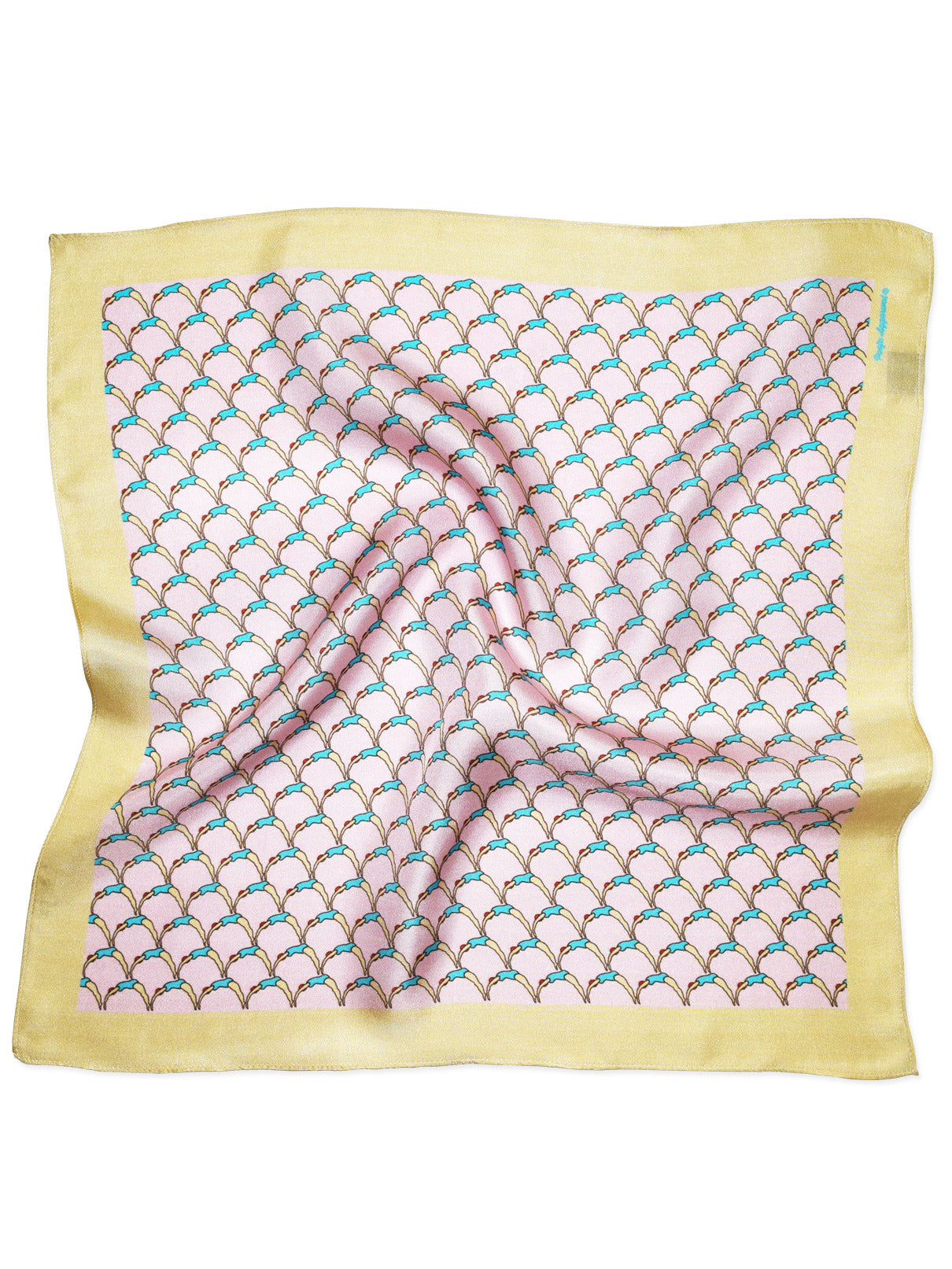 Swimmer Pocket Square
