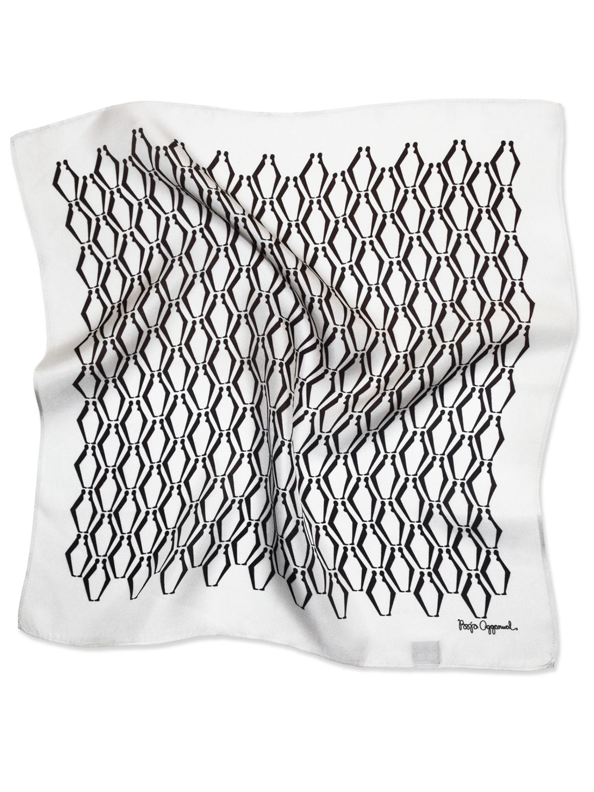 Diamond Pocket Square