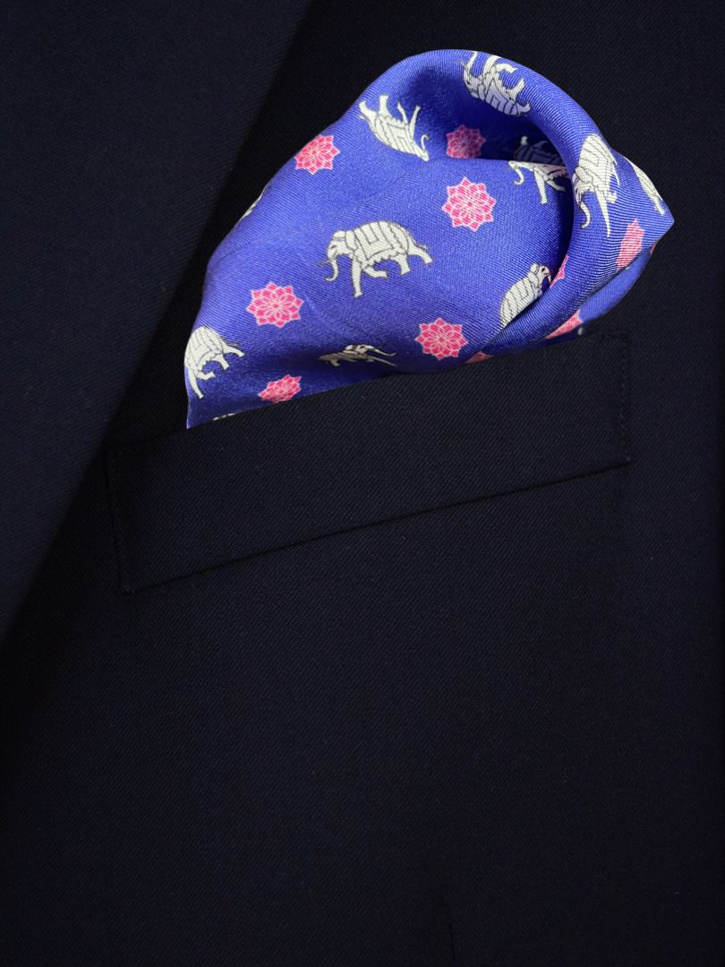 Royal Blue Pocket Square